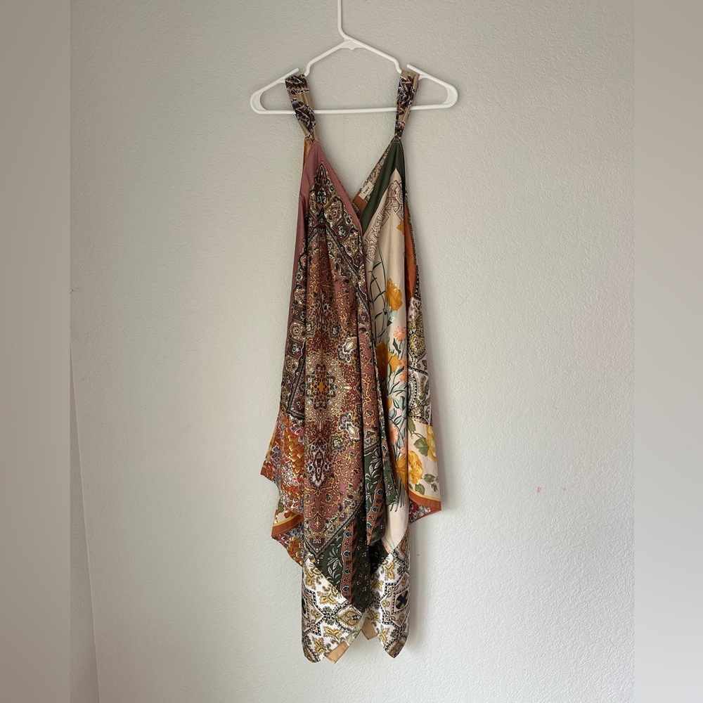 Anthropologie / TINY Sebou Scarf Mixed Print Dress XS - Picture 4 of 7